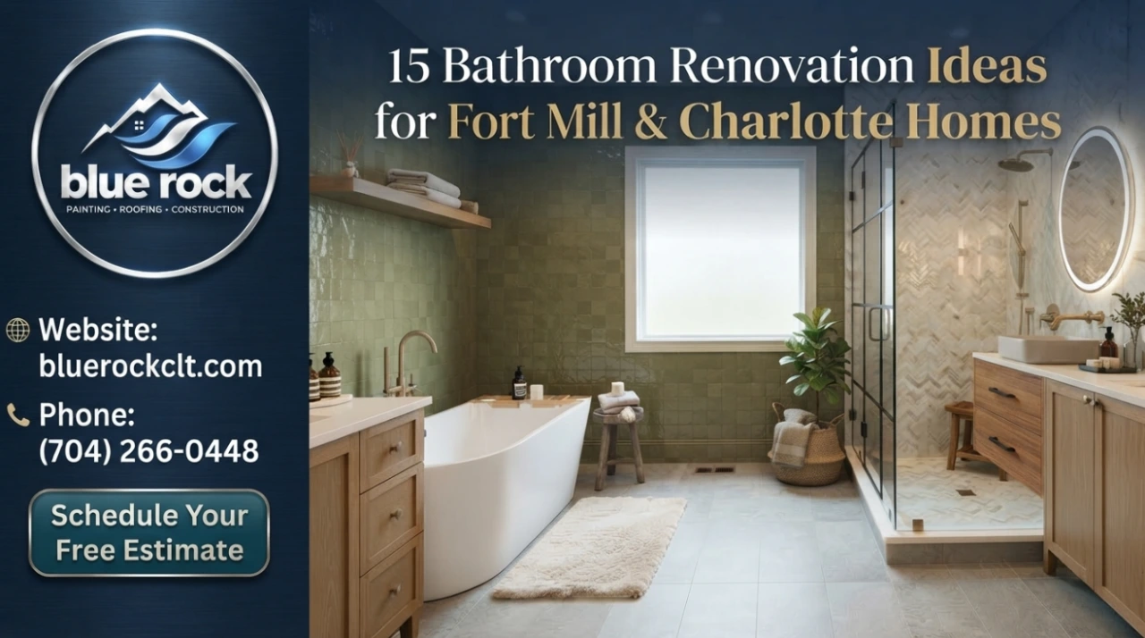Modern spa-like bathroom design showcase highlighting bathroom renovation ideas