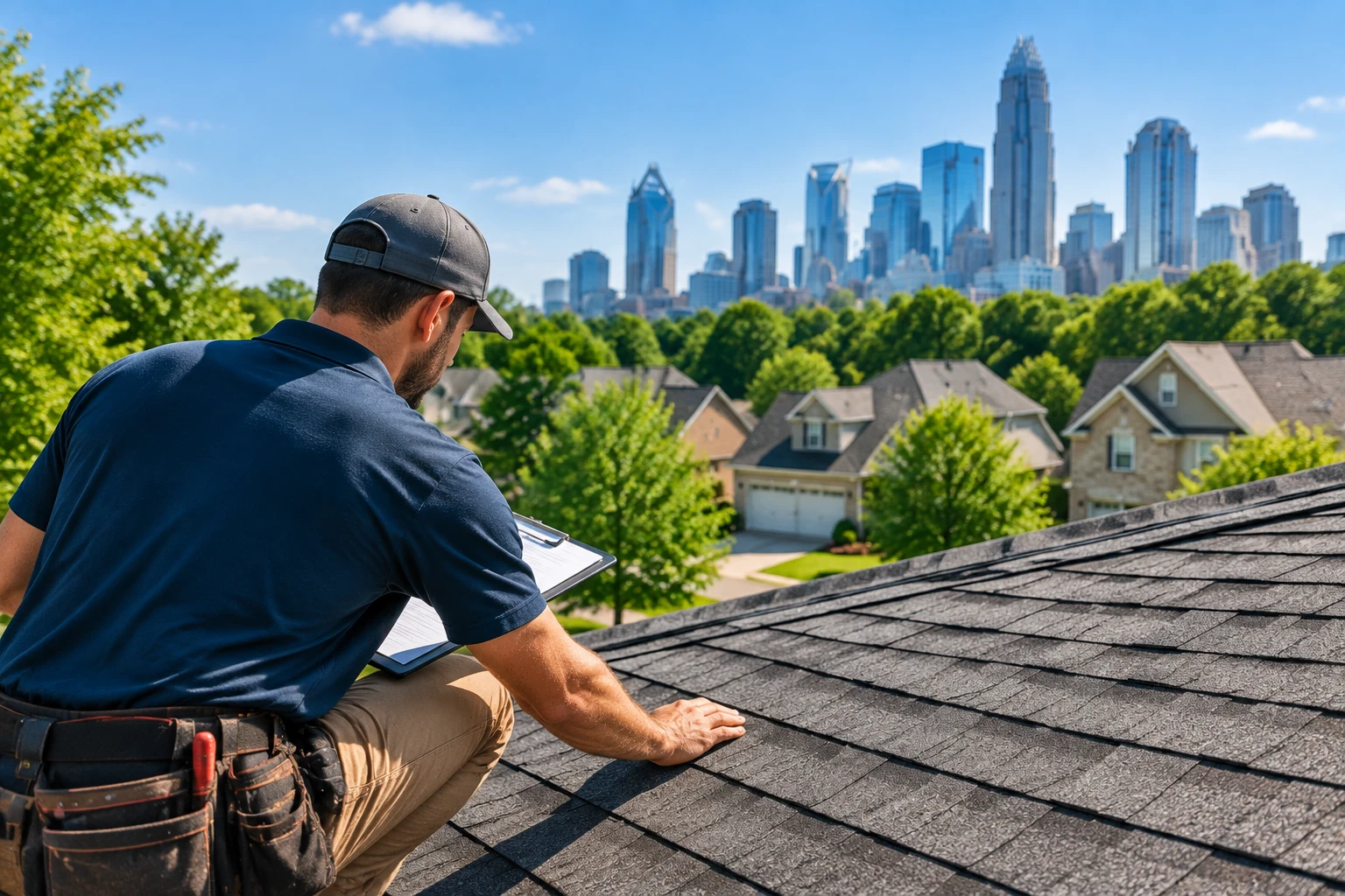 Professional roofing services for Charlotte NC homeowners